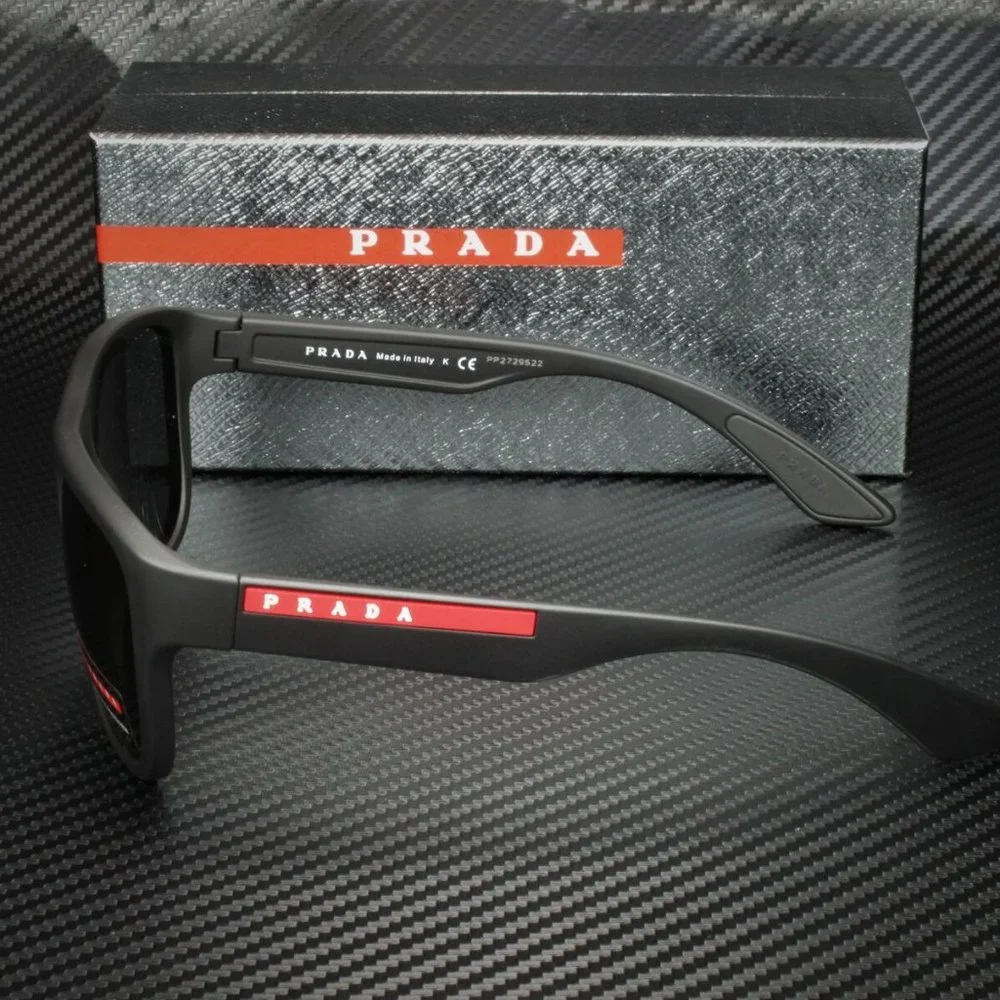 Prada Linea Rossa Black Men's Sunglasses! New w/ box!
